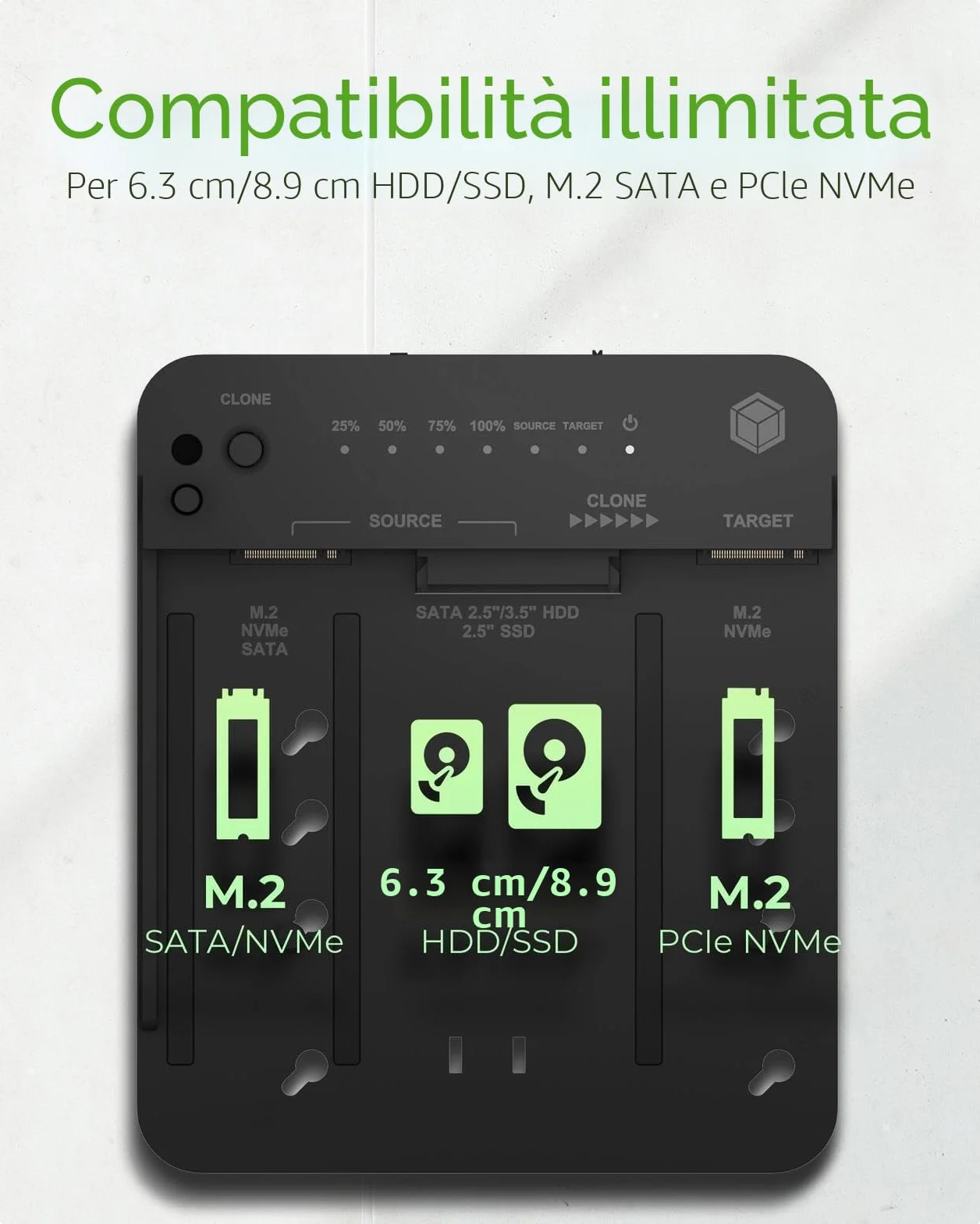 Stazione di Clonazione e Docking IB-2913MCL-C31