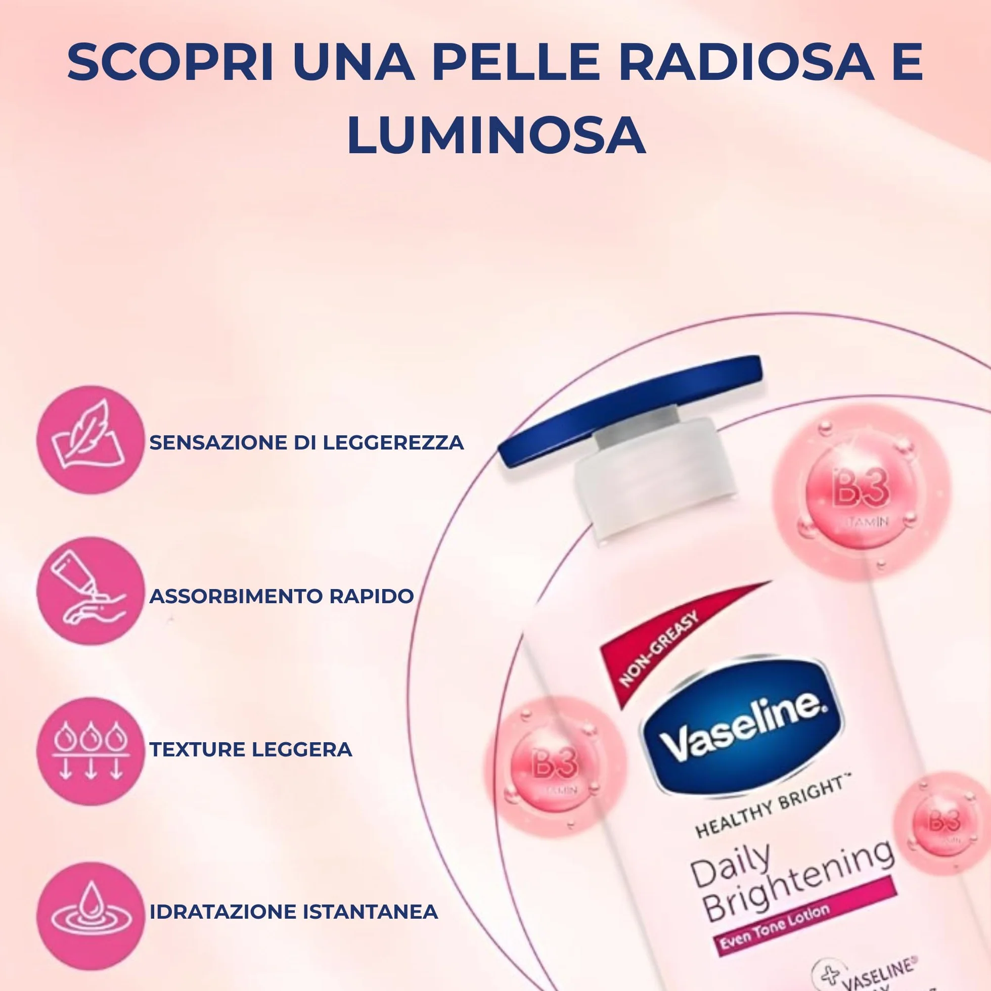 Vaseline Daily Brightening Even Tone Lotion 600 ml