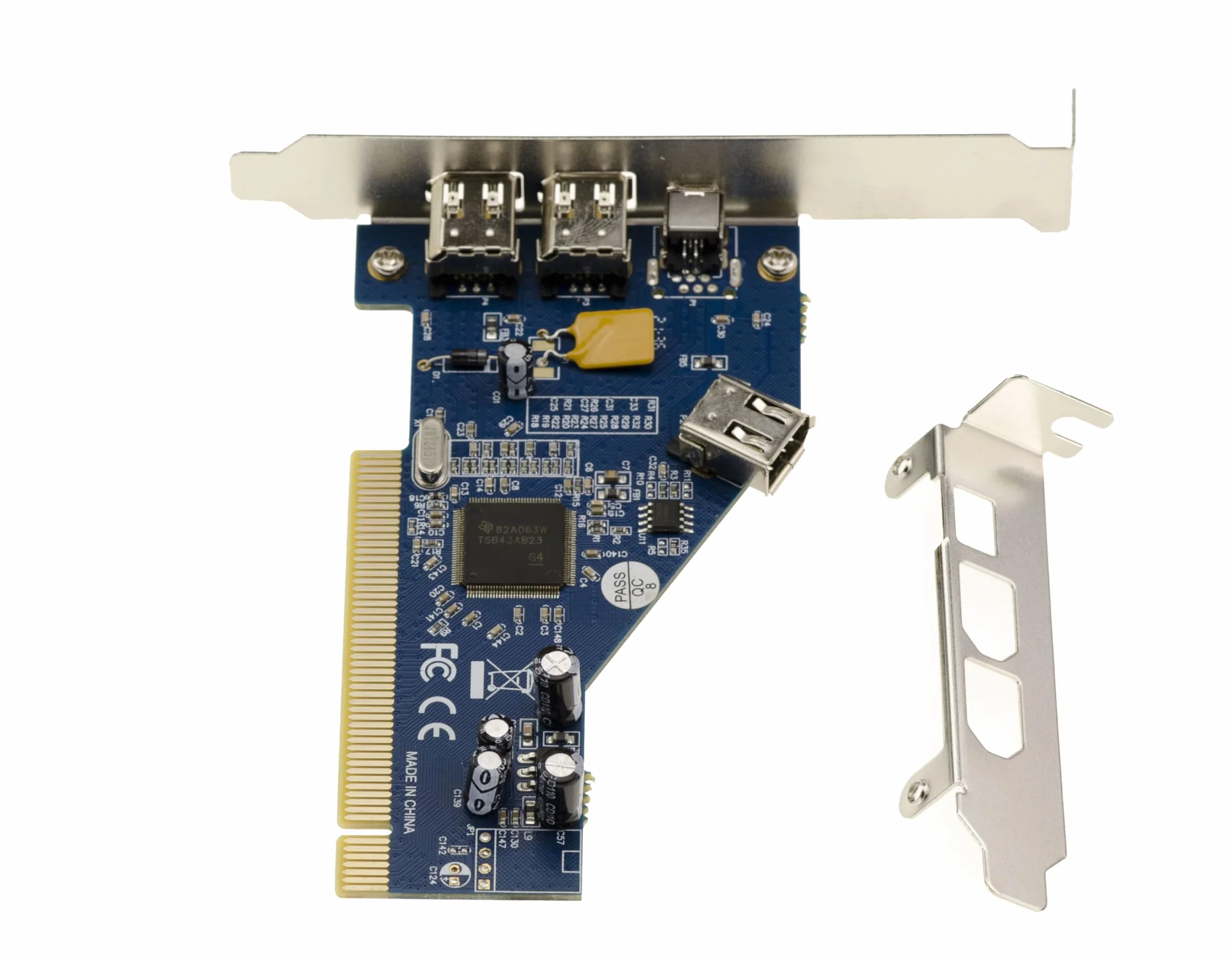 KALEA-INFORMATIQUE Scheda controller PCI a 3 porte FireWire 400 IEEE1394a con chipset TI TSB43AB23