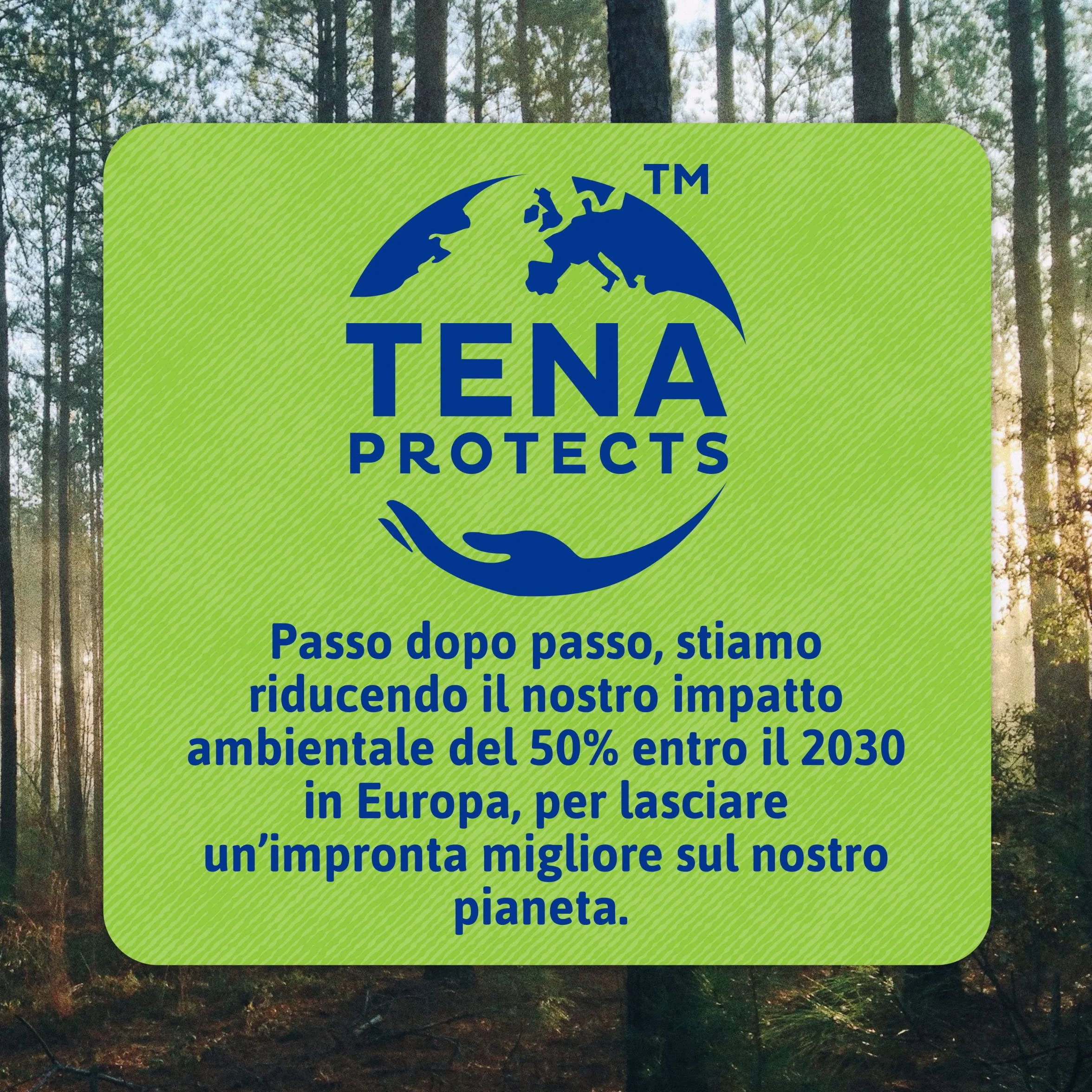 TENA Lights Sensitive Proteggi-slip lungo, pacco scorta mensile, 6x20 pezzi
