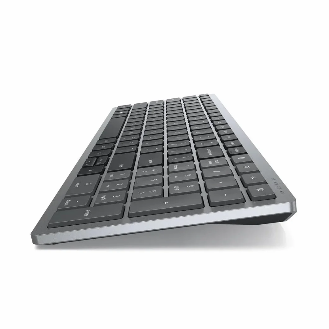 Dell Multi-Device Wireless Keyboard And Mouse Combo KM7120W - Tastatur-und-Maus-Set - USA International (QWERTY) - Titan