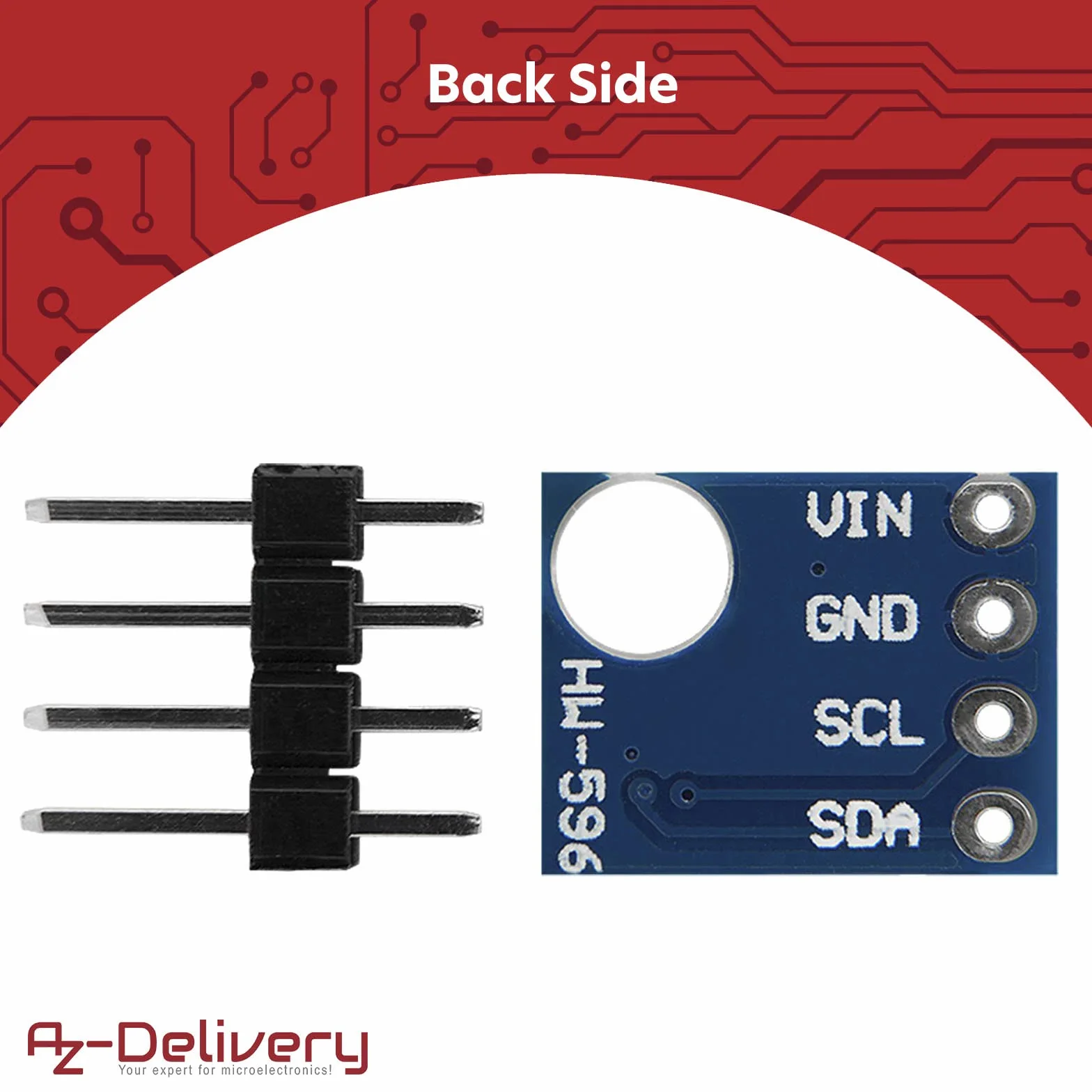 AZDelivery 3 x GY-68 BMP180 Sensore Pressione Barometrica compatibile con Arduino e Raspberry Pi incluso un E-Book!