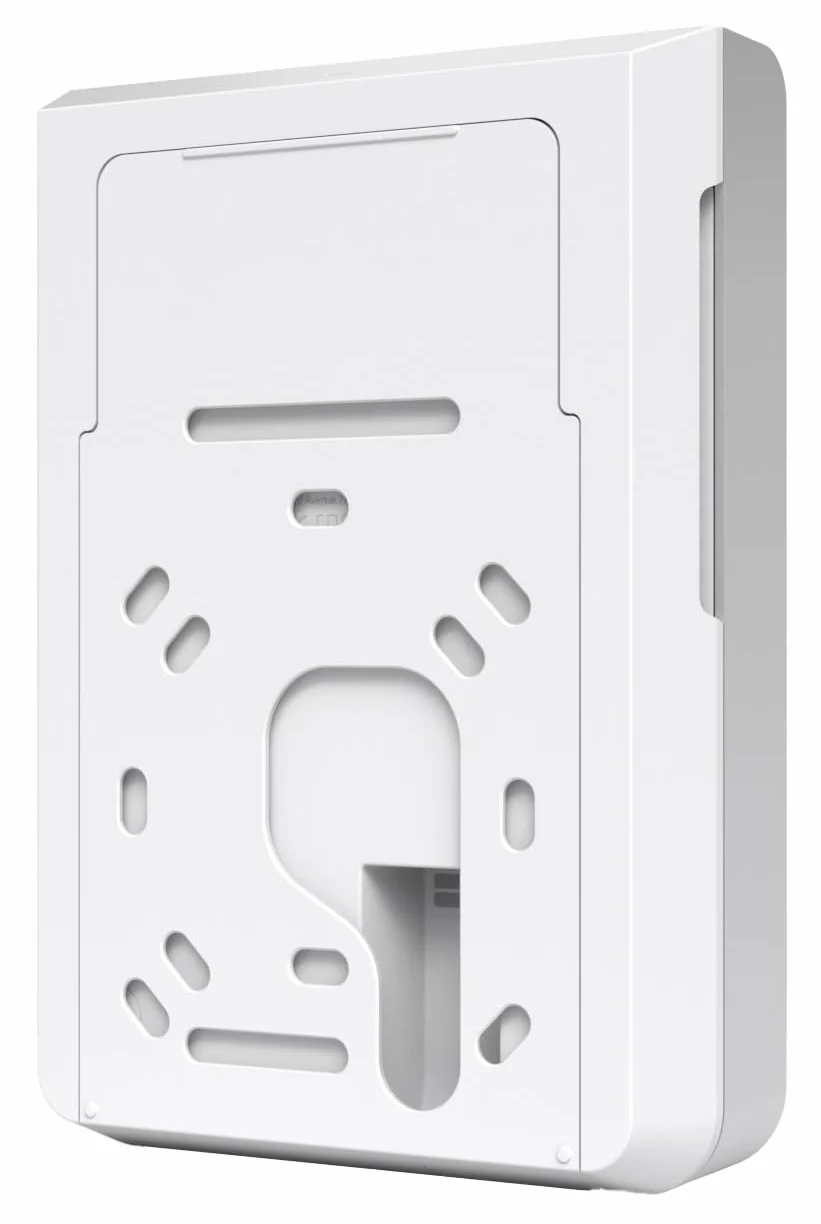 Ubiquiti U7-PRO-WALL UniFi Access Point WiFi 7 Tri-Band 2.4/5/6 GHz, 2.5 GbE, Montaggio a Parete, PoE+, Bianco