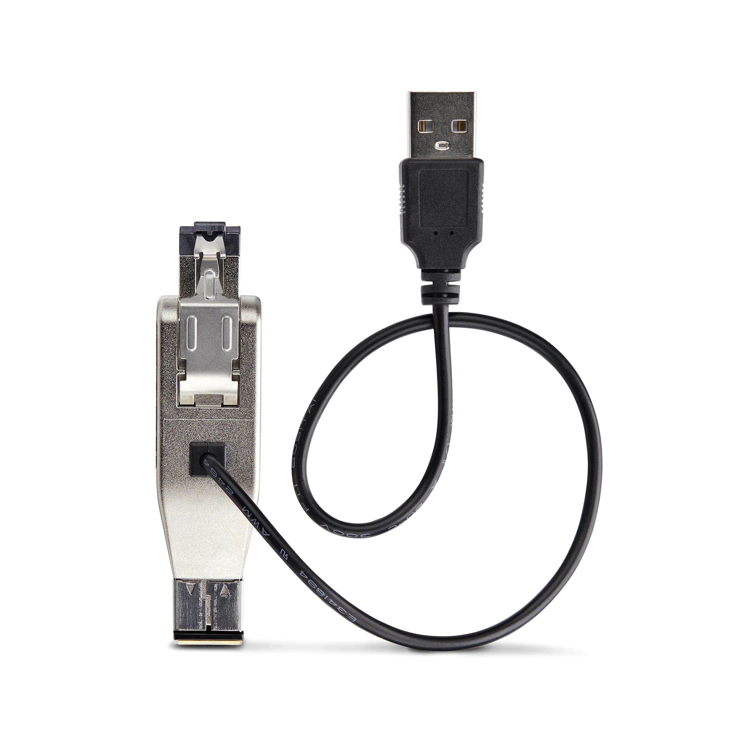 StarTech Convertitore Fibra Gigabit a RJ45 Ethernet (D01ML55U-FIBER-MEDIA) | Monomodale fino a 10km, Multimodale fino a 800m, Dongle Plug and Play