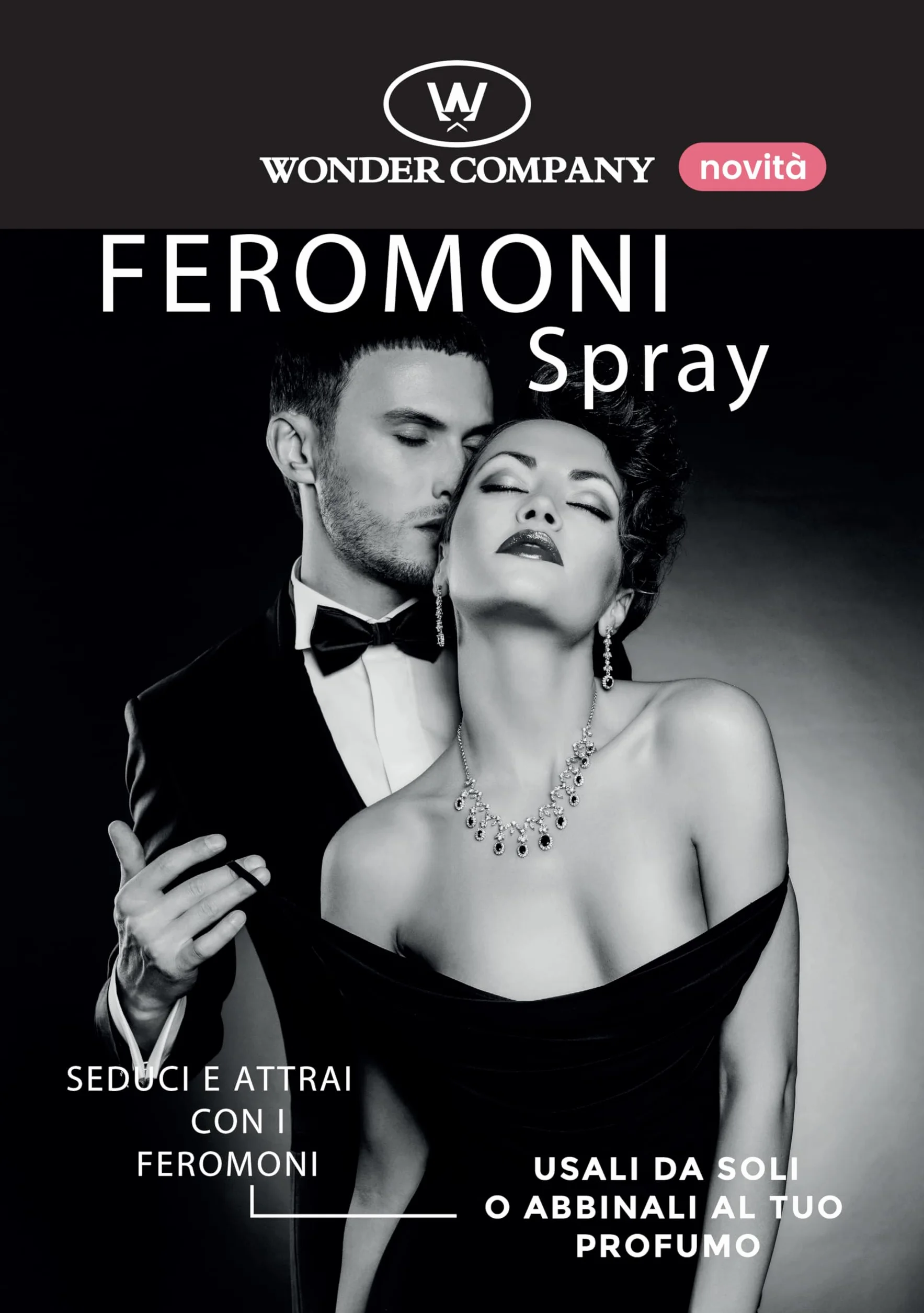 Feromoni Spray Concentrato per Donna 40 ml Attrae Seduce
