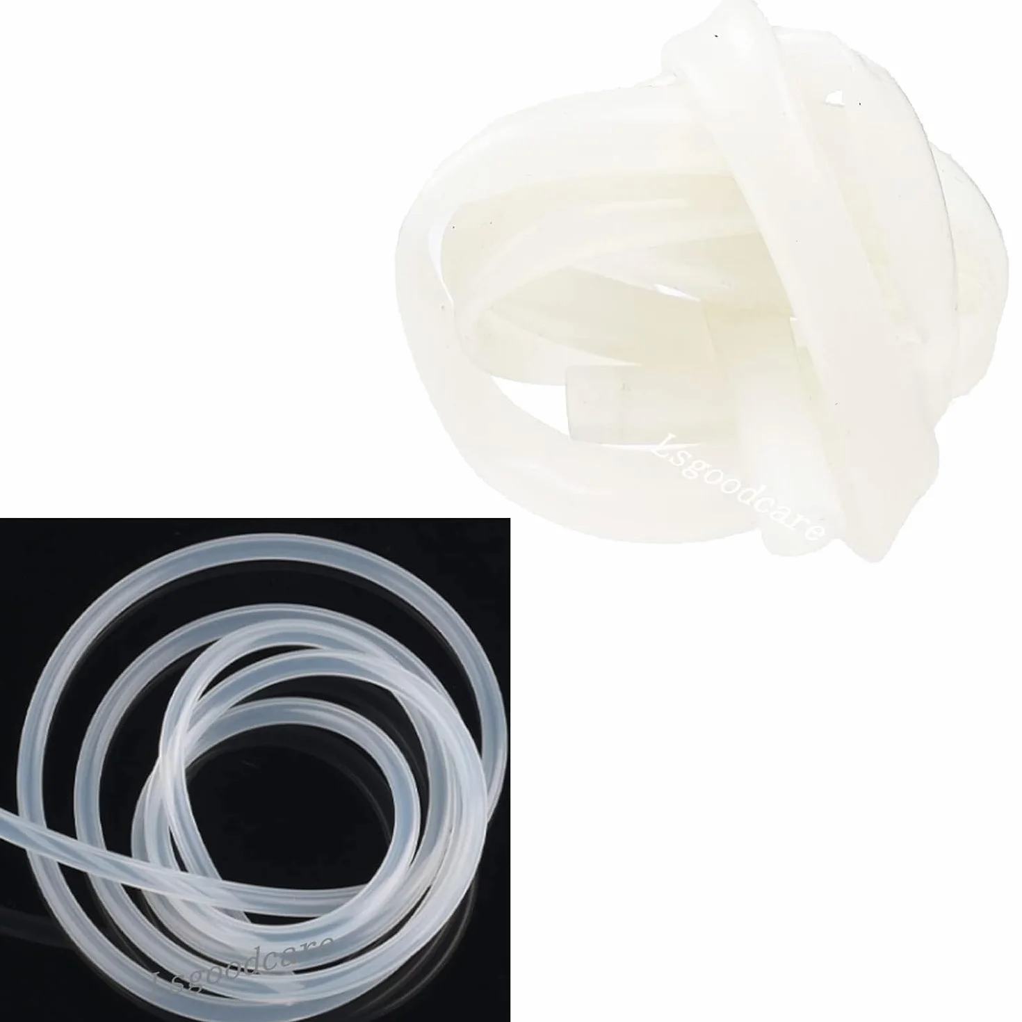 Lsgoodcare Sistema di raffreddamento termoelettrico Peltier 12V, raffreddamento a semiconduttore Kit fai da te per radiatore Mini condizionatore Frigorifero + Tubo di raffreddamento ad acqua