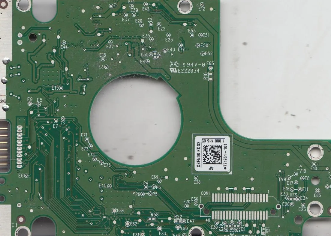 WD15NMVW-11AV3S3, 771961-101 AF, WD USB 2.5 PCB