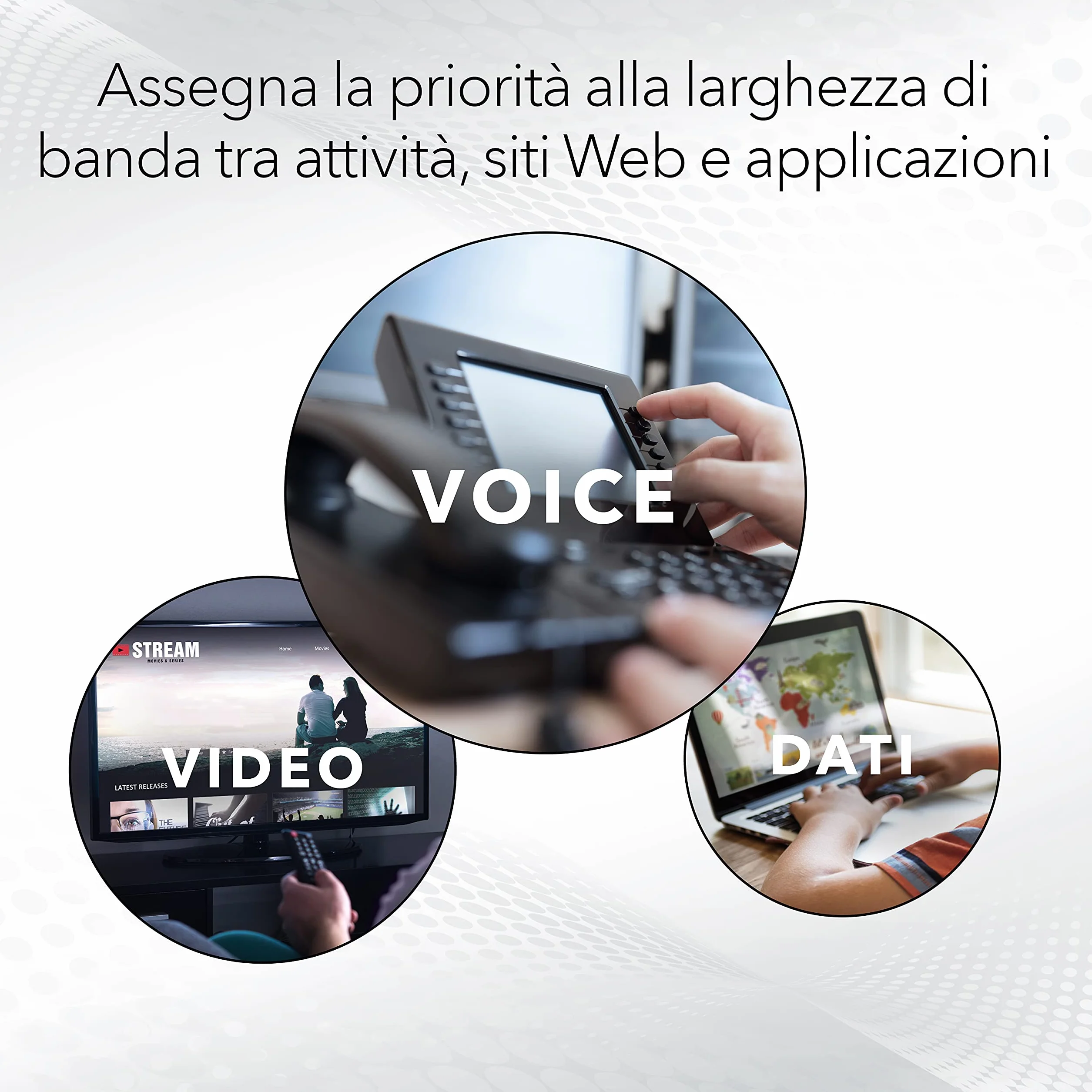 NETGEAR Switch Ethernet Plus 5 Porte GS305E – Supporto VLAN, QoS, Switch Gigabit per Ufficio, Funzionamento Silenzioso, Montaggio Desktop o a Parete