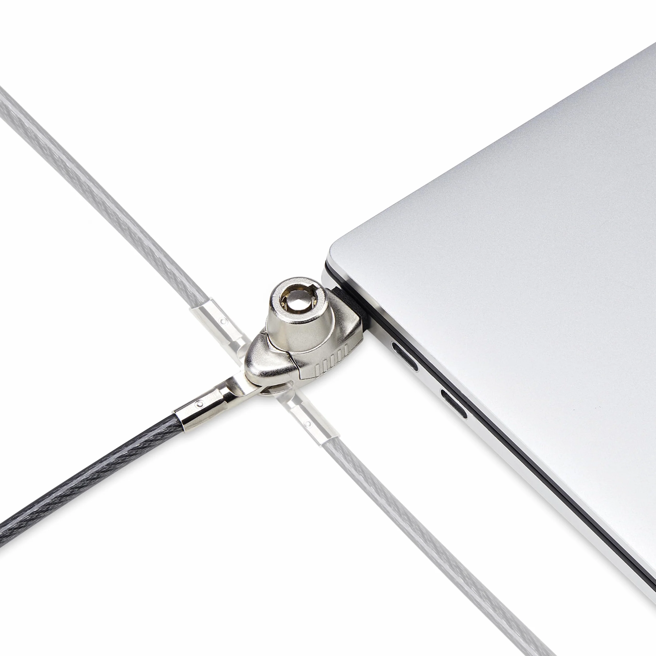 StarTech.com Cavo di sicurezza antifurto per notebook compatibile con slot Noble Wedge Slim, cavo in acciaio da 1,5m
