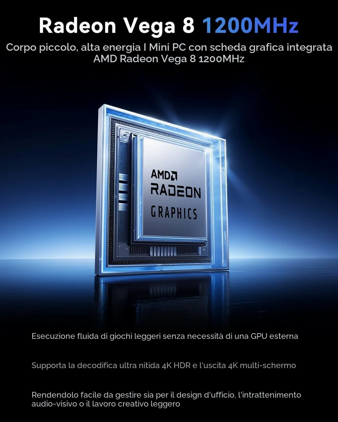 NiPoGi Essenx E3 Mini PC ΑΜD Ryzen 5 3500U (meglio di Ν150/Max 3,7 GHz/28W) W11-Pro 16GB DDR4 512GB SSD, Mini Computer con Doppia LAN/Triplo Schermo 4K/WiFi/BT/USB3.2 per Ufficio, Home Theater, Scuola