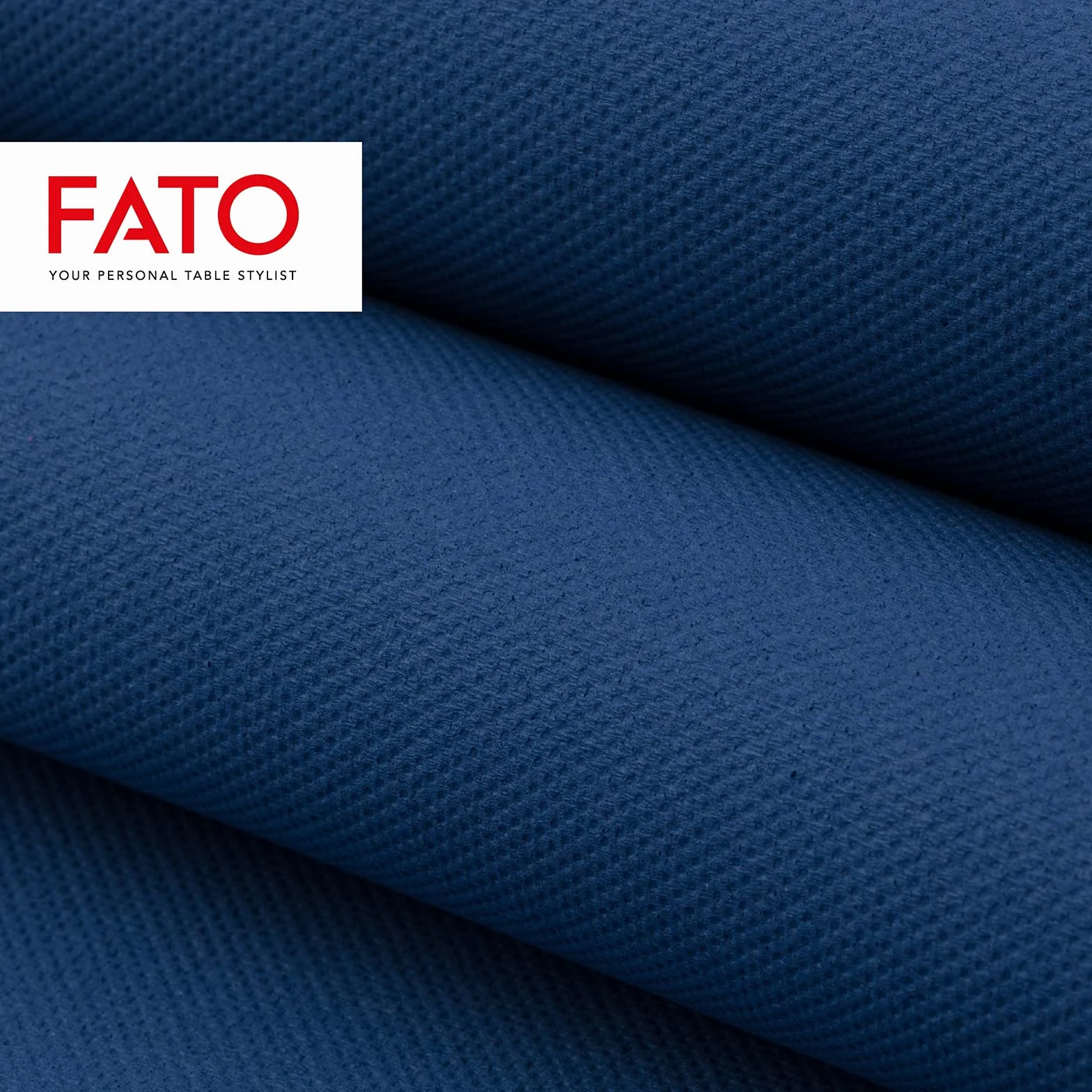 Fato Tovaglioli di Carta Monouso 40 pezzi 38x38 2 veli Blu Notte Carta Cellulosa FSC
