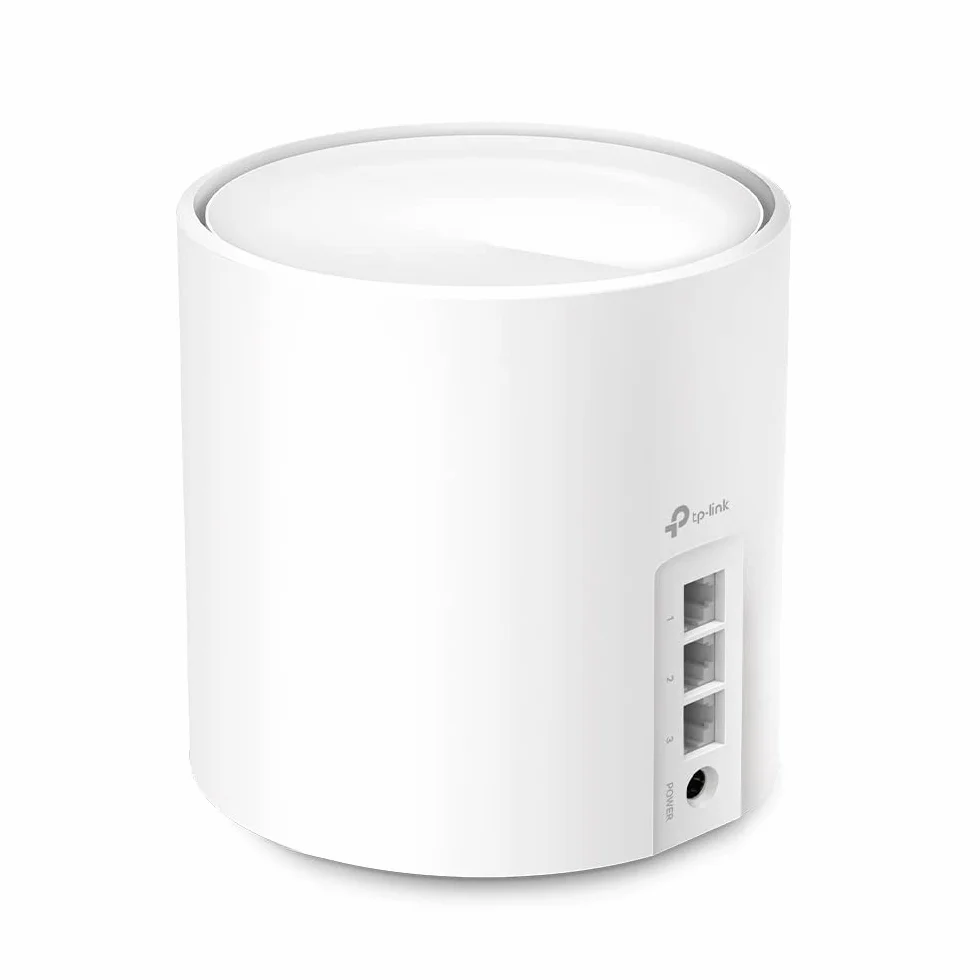 TP-Link Deco X50 Mesh WiFi 6 AX3000Mbps Dual Band, Copertura fino a 600m², Ottimale per Casa Grande, Connetti più di 150 Dispositivi, 3 Porte Gigabit, OFDMA, MU-MIMO, WPA3, HomeShield, 3pz