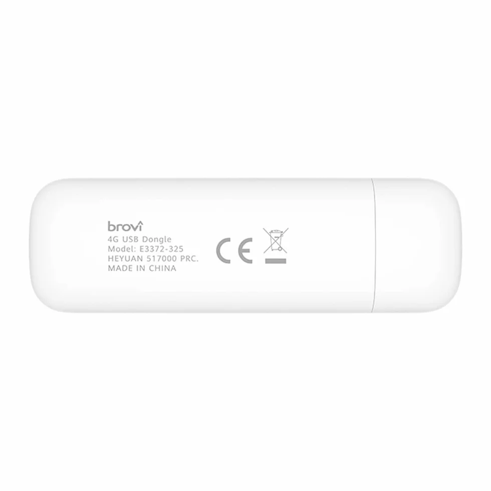 Brovi 4G-LTE USB Dongle Wit (E3372-325)