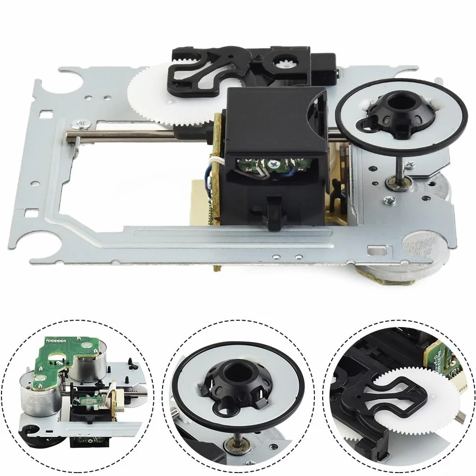 SFP101N SF-P101N - Lettore CD, meccanismo completo, 16 pin, montaggio laser ottico con mandrino e motore a slitta compatibile con ricambio Sanyo Version S
