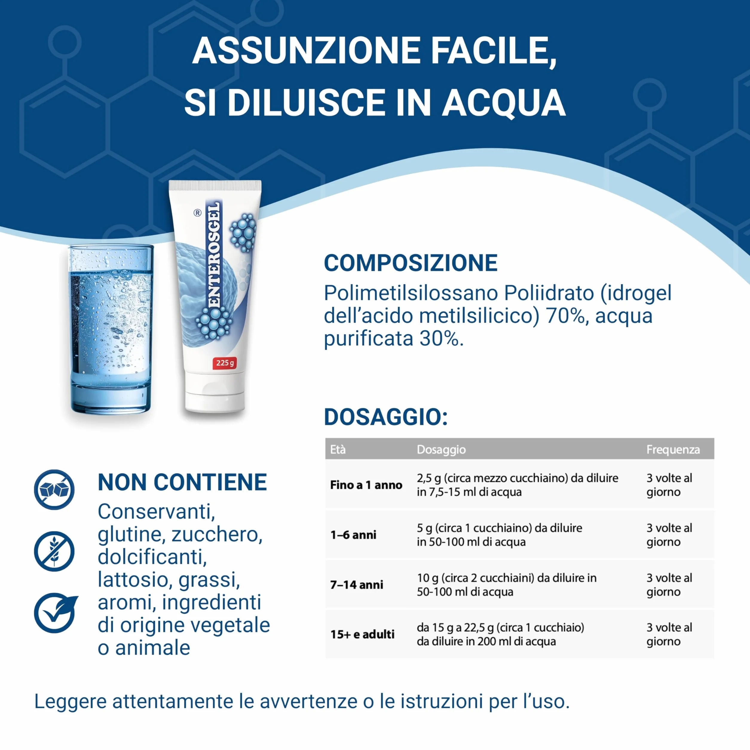 Enterosgel 225 g Guna