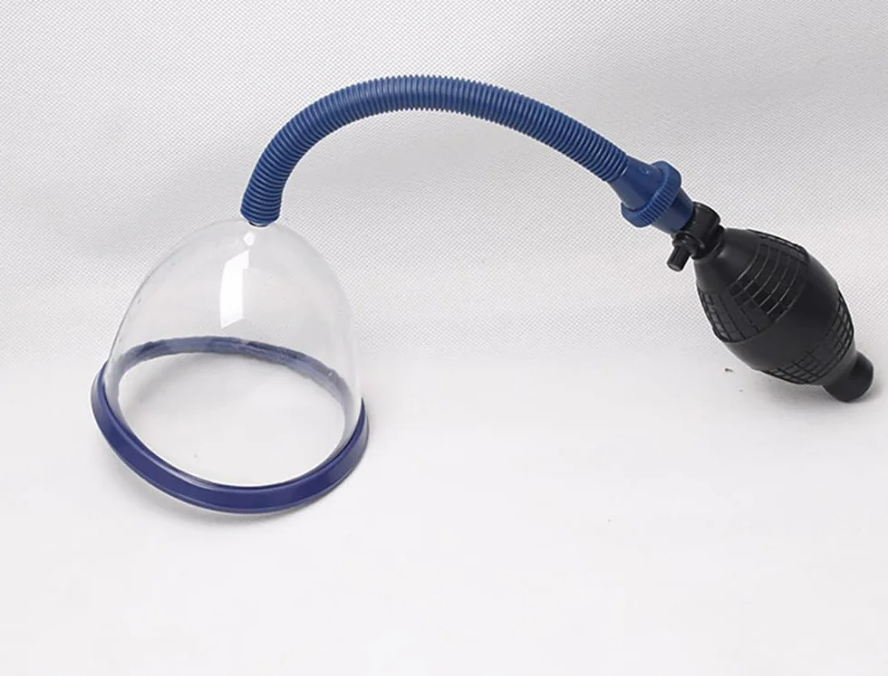 Coppette a vuoto per stimolazione del seno e capezzoli regolabili con effetto a pressione