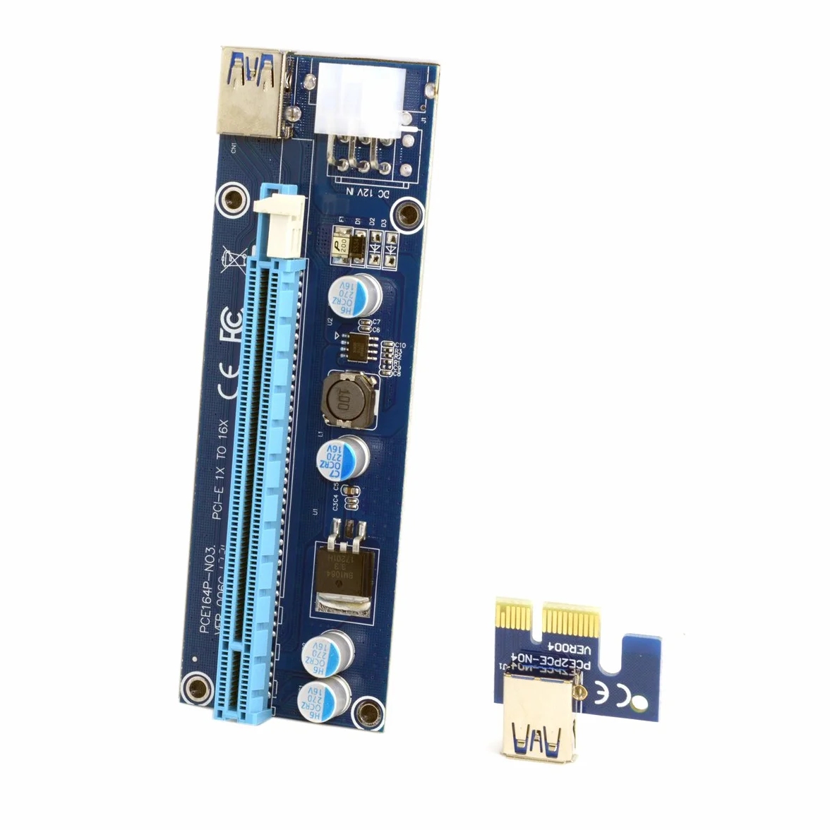 Chenyang Adattatore PCI-Express X1 a X16 GPU con cavo USB 3.0 e SATA