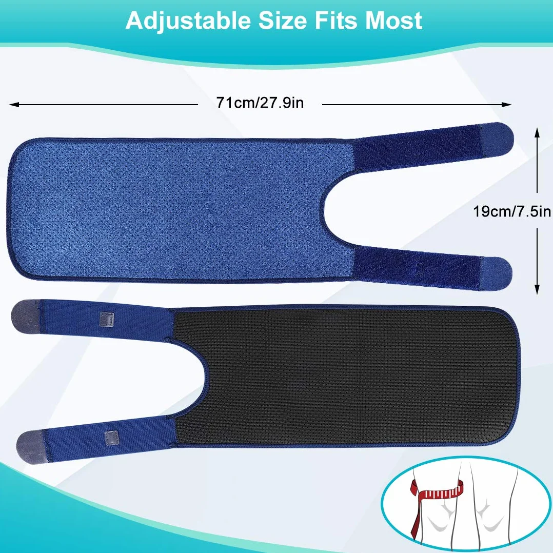 Fascia Elastica Coscia Regolabile per Uomo e Donna Compressione Supporto Lesioni Muscoli