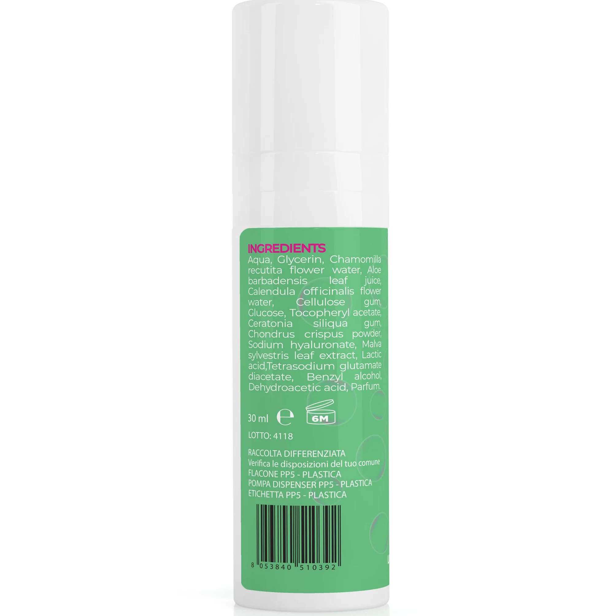 Gel lubrificante anale dilatatore anestetico a base d'acqua 30 ml