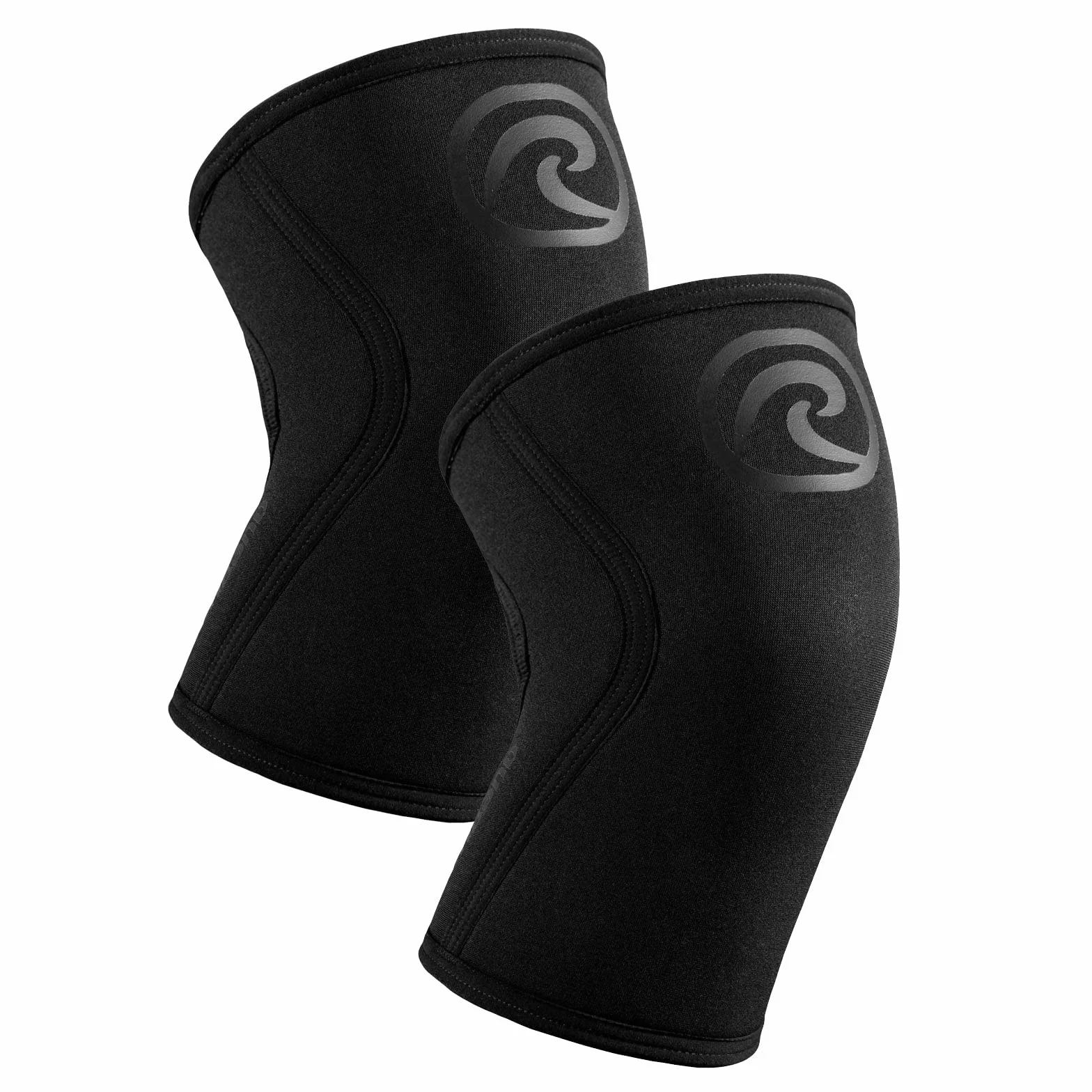 Rehband 5mm Benda per ginocchio Powersport, fascia per ginocchio in neoprene per Cross Fit e allenamento pesante