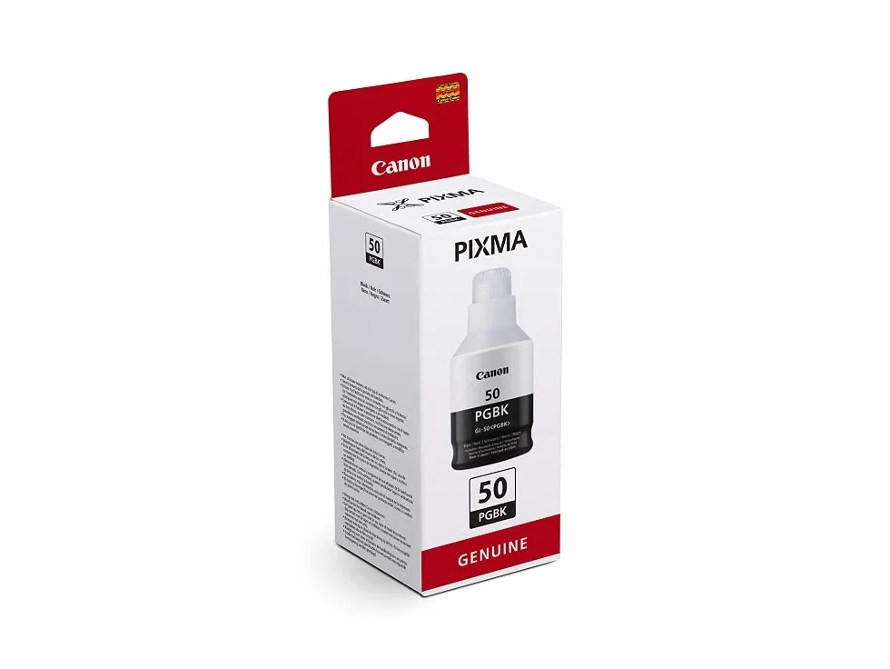 Canon GI-50 PGBK Serbatoio Inchiostro, Nero pigmentato (Confezione da 2)