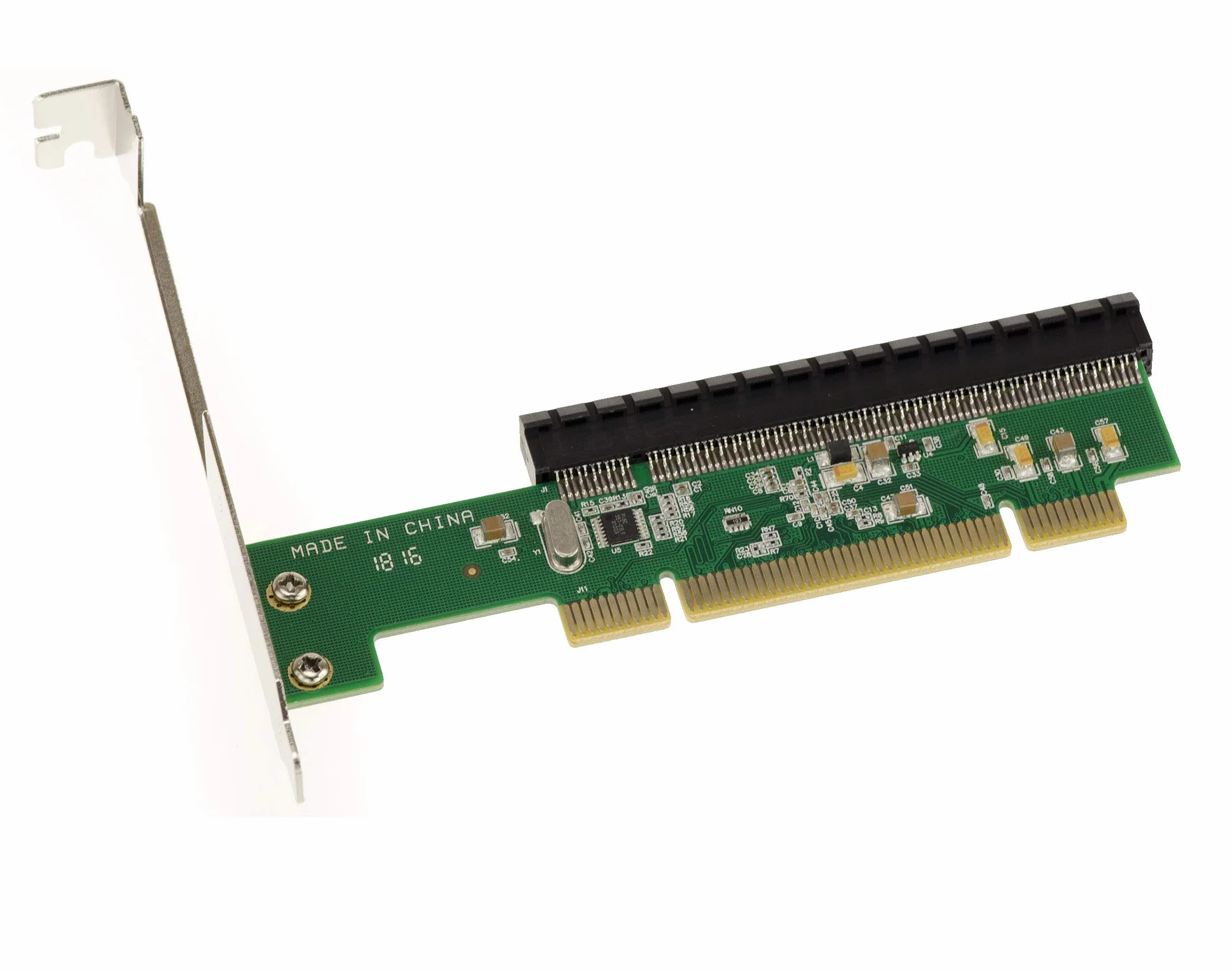 KALEA-INFORMATIQUE Adattatore convertitore da PCIe a PCI per Montare Una Scheda PCI Express su Uno Slot PCI32 con chipset PLX PEX8112