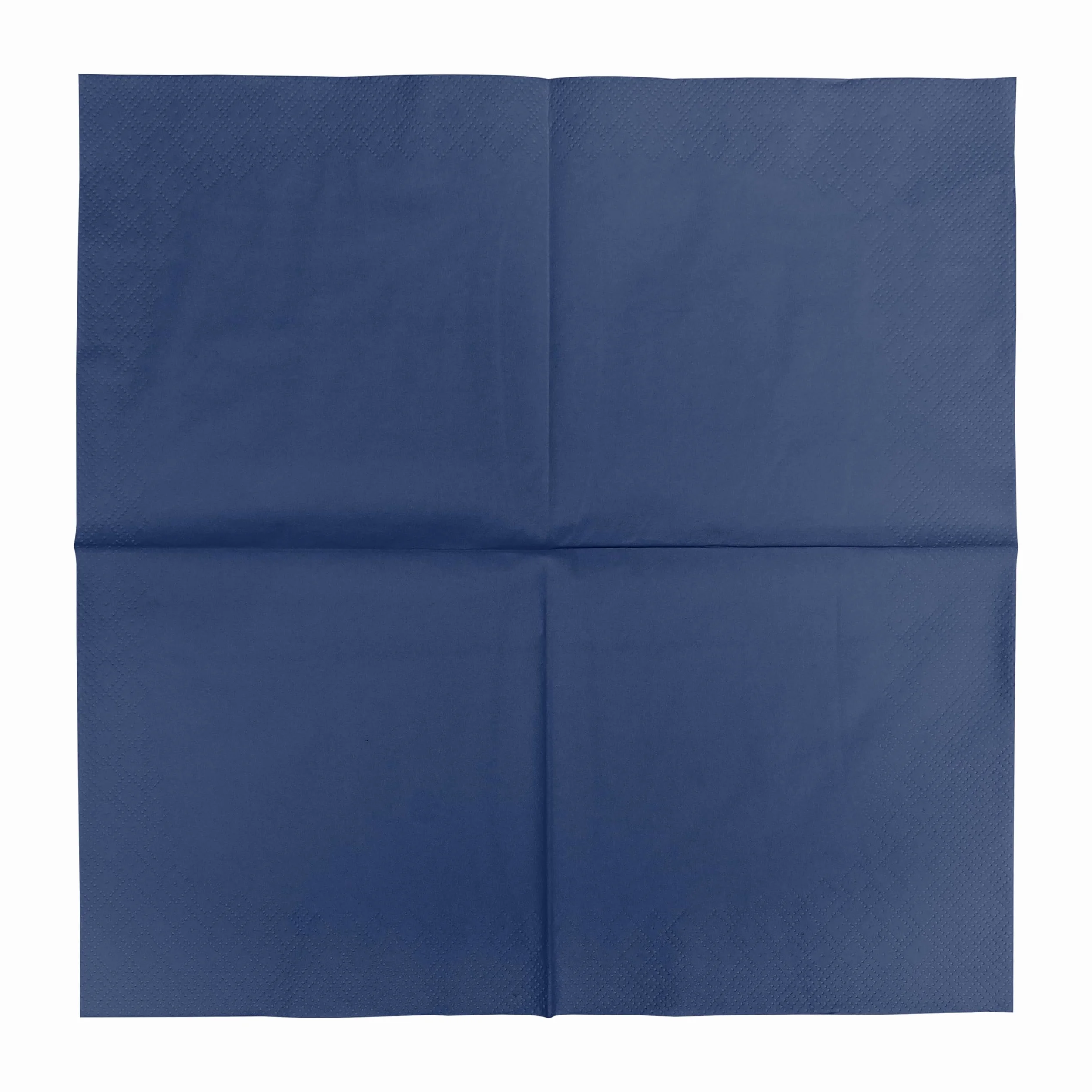 HEKU 100 tovaglioli in tinta unita 3 strati 33 x 33 cm blu scuro