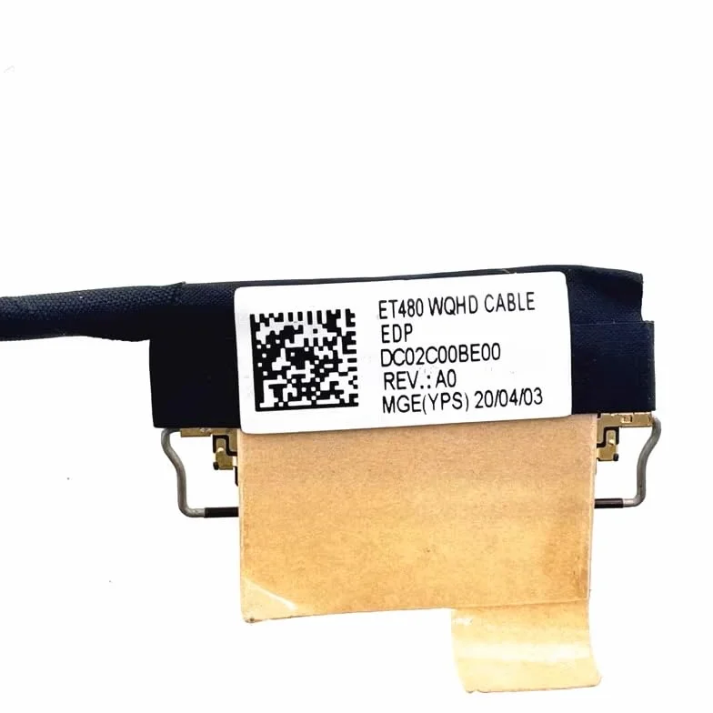 LCD per Laptop per FHD per EDP per WQHD QHD UHD per Lenovo per Thinkpad T480 A485 ET480 01YR501 DC02C00BC00 01YR502 01YR503(01YR501 DC02C00BC00)