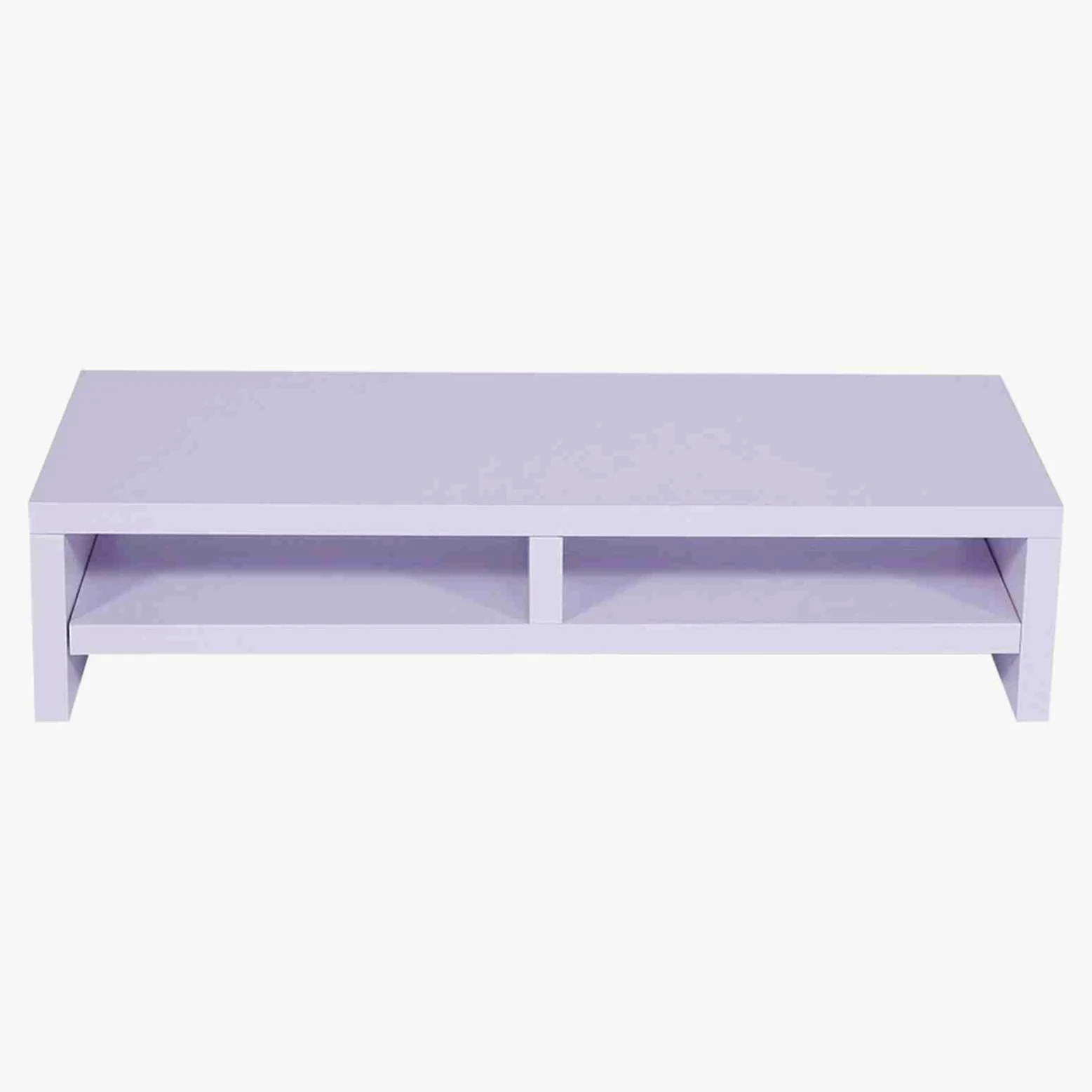 Supporto per Monitor in Legno Ecologico, Rialzo Scrivania, per | Robusto, poco ingombrante, adatto per l\'home office, mini ripiano per accessori