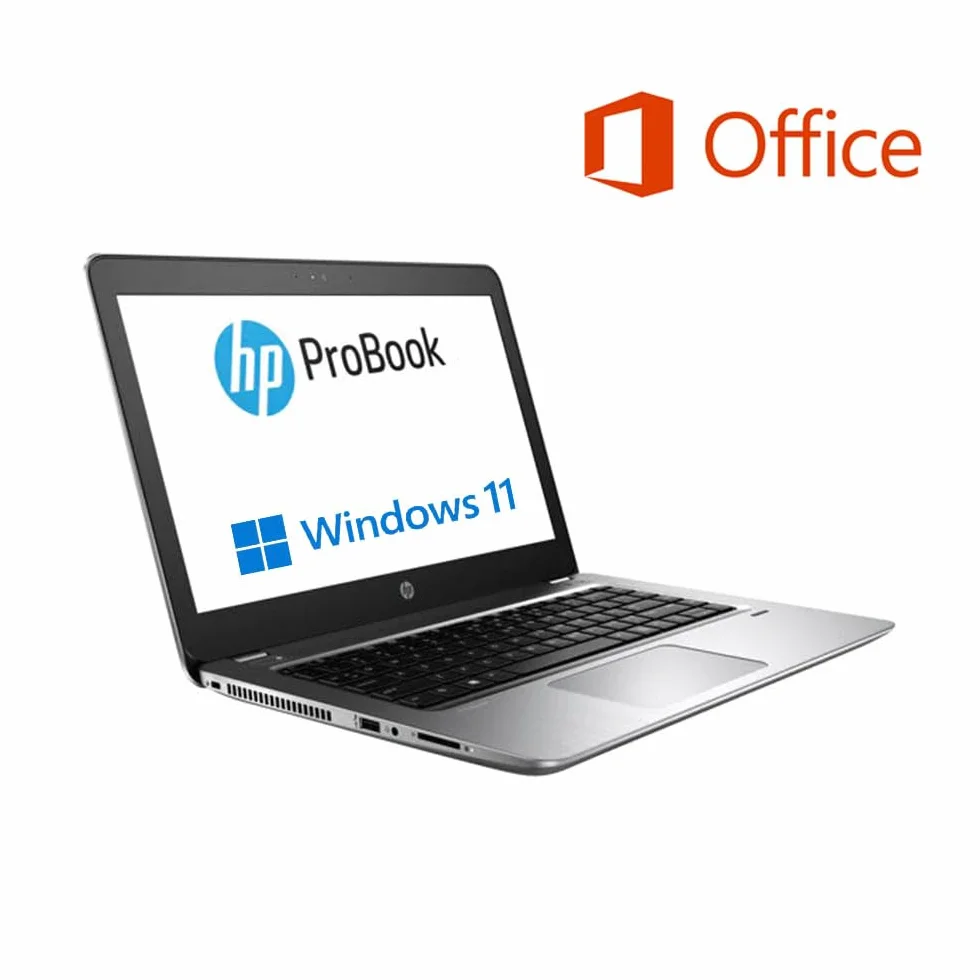 HP ProBook Notebook Intel Core i5 8GB RAM 256GB SSD 14" Windows 11 Pro Ricondizionato