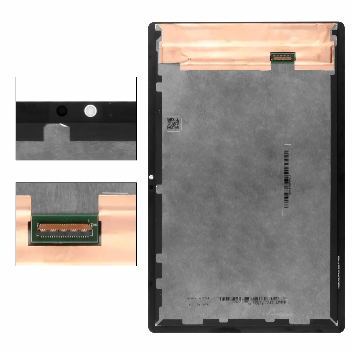 LADYSON Originale per Samsung Galaxy Tab A7 10.4 Pollice (2020) SM-T500 T505 T500 Display LCD Touch Sensor Vetro Schermo Digitizer Assembly Panel Lens Kit di Ricambio con Strumenti Gratuiti(Nero