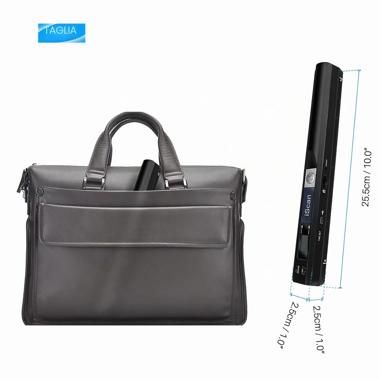 Scanner di documenti portatile USB 900 DPI scansione A4 16 GB