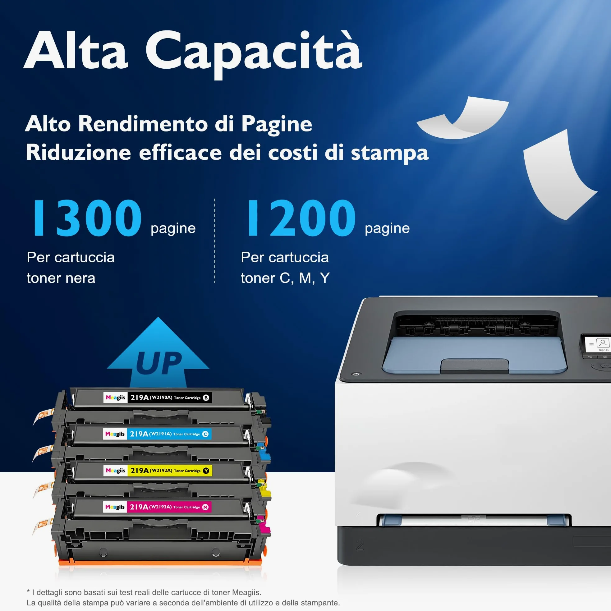 219A Toner Compatibili con HP 219A 219X Toner (Con Chip, 4 Pezzi) | Compatibili con HP Color LaserJet Pro 3202DN, 3202DW, MFP 3302FDW, 3302SDW, 3302FDN, 3302FDWG, 3302SDWG, 3302FDNG