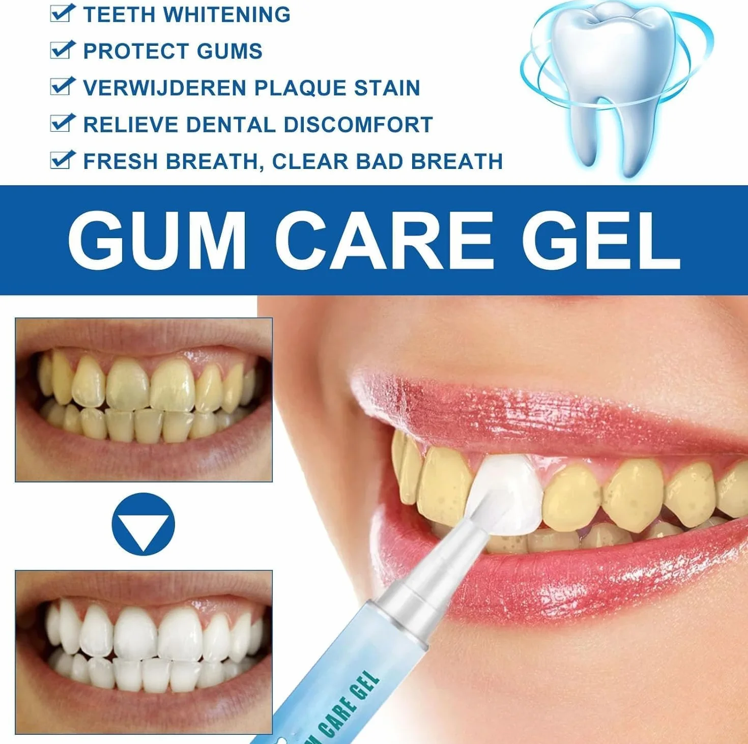 Taileden Gel per Terapia delle Gengive, Aulrz Gum Therapy