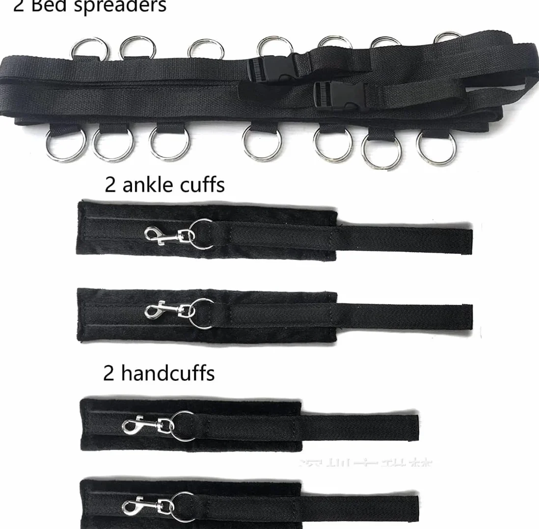 BDSM Corda Dritta in Nylon Nero