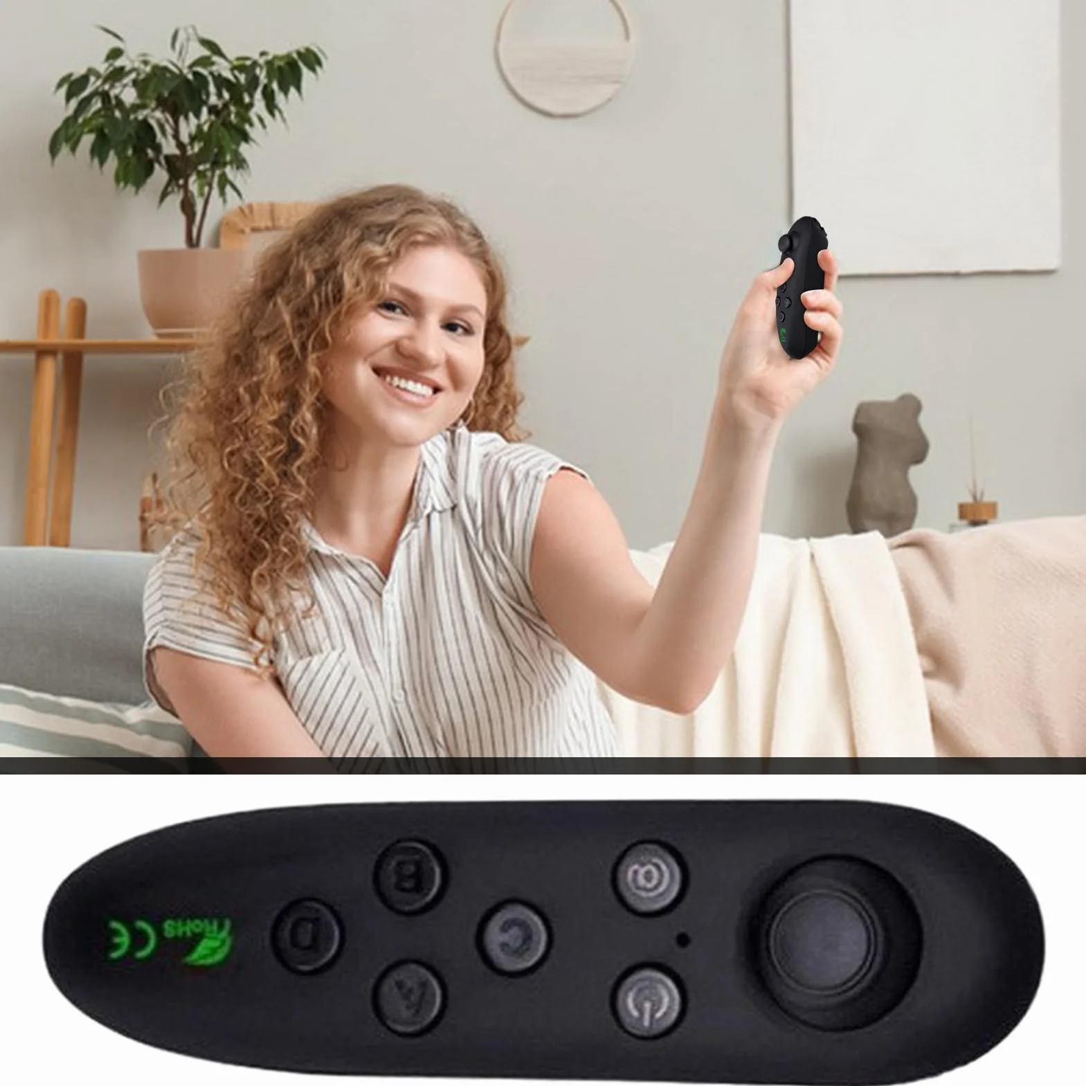 Controller di giochi wireless per PC, joystick gamepad VR, per smart TV, laptop, tablet, telefono