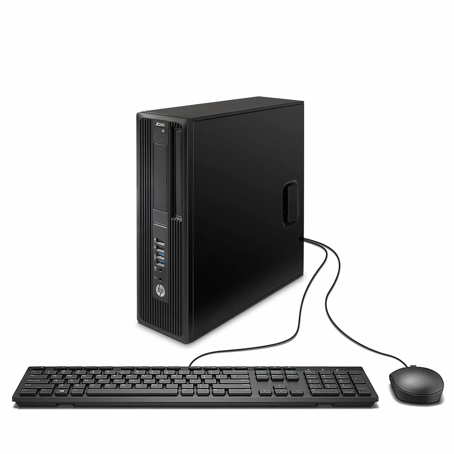 HP Z240 SFF Workstation Desktop PC Intel Xeon E3-1230 v5 8 GB RAM 256 GB SSD WiFi Bluetooth Windows 11 Pro (ricondizionato)