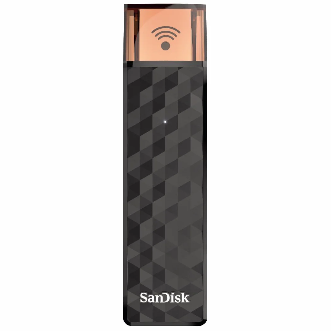 Sandisk Connect Wireless Stick da 16 GB, Nero