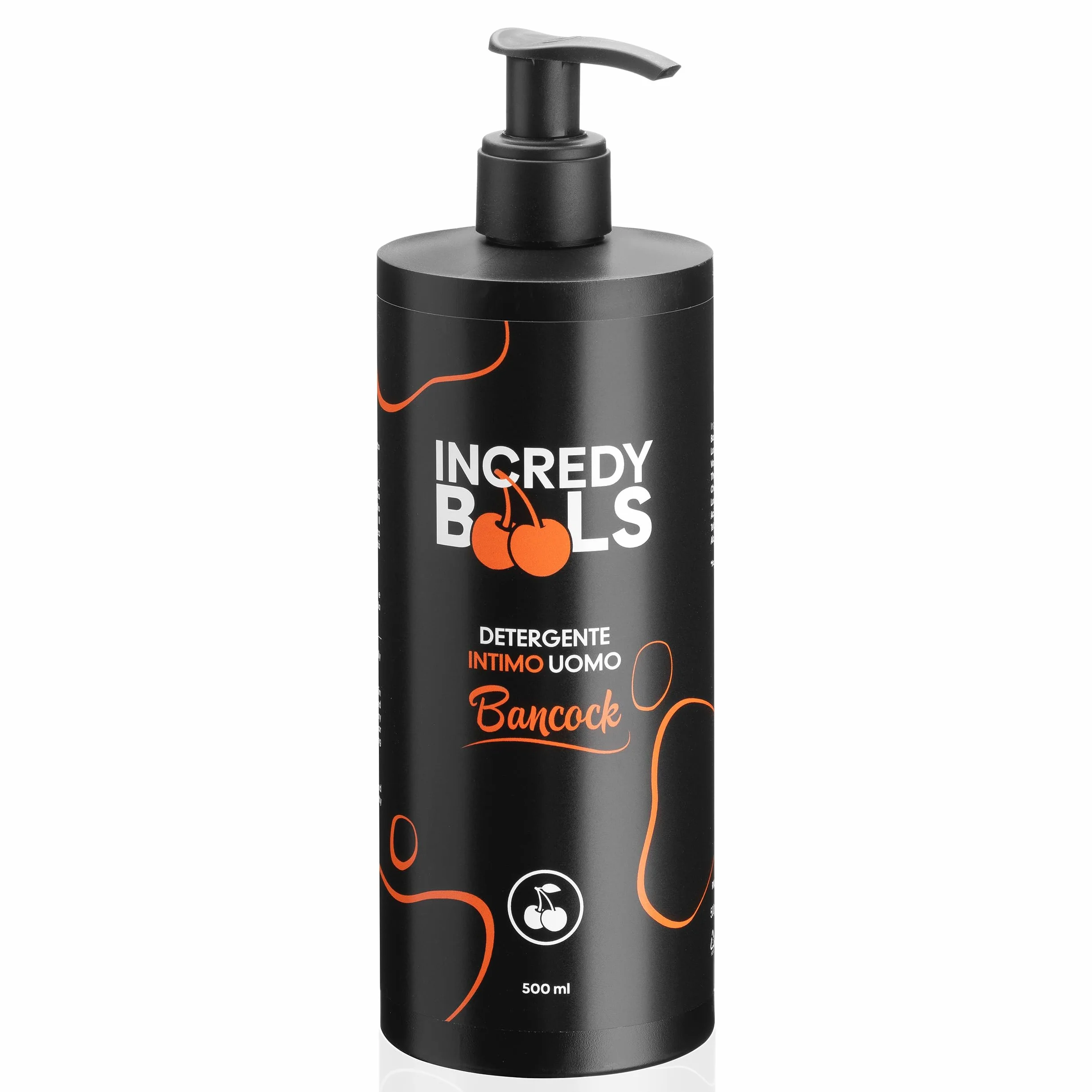 Incredy BooLS Detergente Intimo Uomo pH 5.5 Fisiologico Ipoallergenico Carbone Vegetale 500 ml Made in Italy