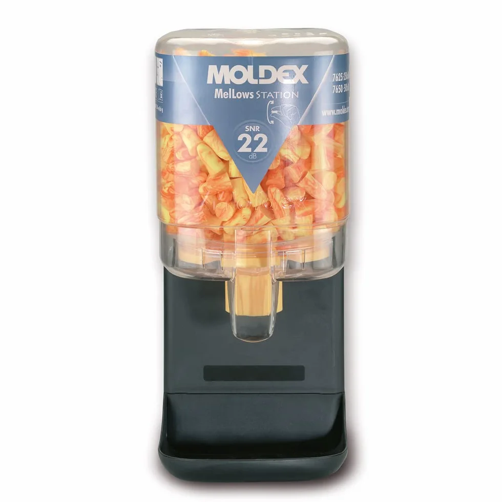 Moldex 7625 Mellows Station Tappi per orecchie SNR 22 gommapiuma usa e getta 250 paia