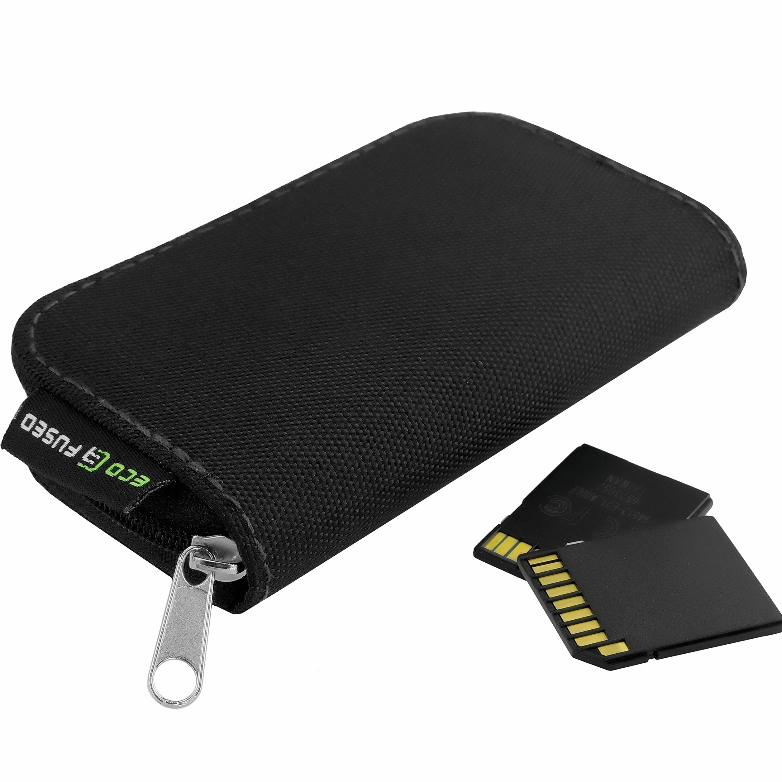 Custodia per Schede di Memoria Eco-Fused - Adatta per un Massimo di 22x SD, SDHC, Micro SD, Mini SD e 4x CF - Porta con 22 Scomparti (Nero)