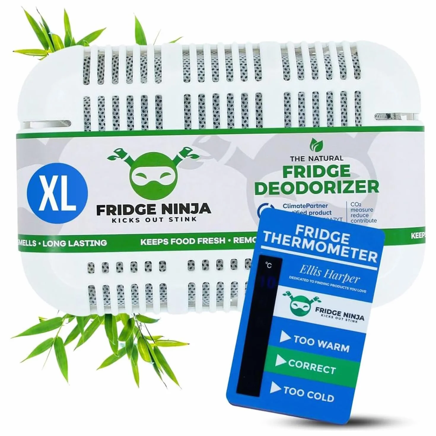Deodoranti per frigorifero Assorbi odori Carbone attivo Frigorifero Freezer Purificatore Deumidificatore Naturale Senza Profumi 1 Unità