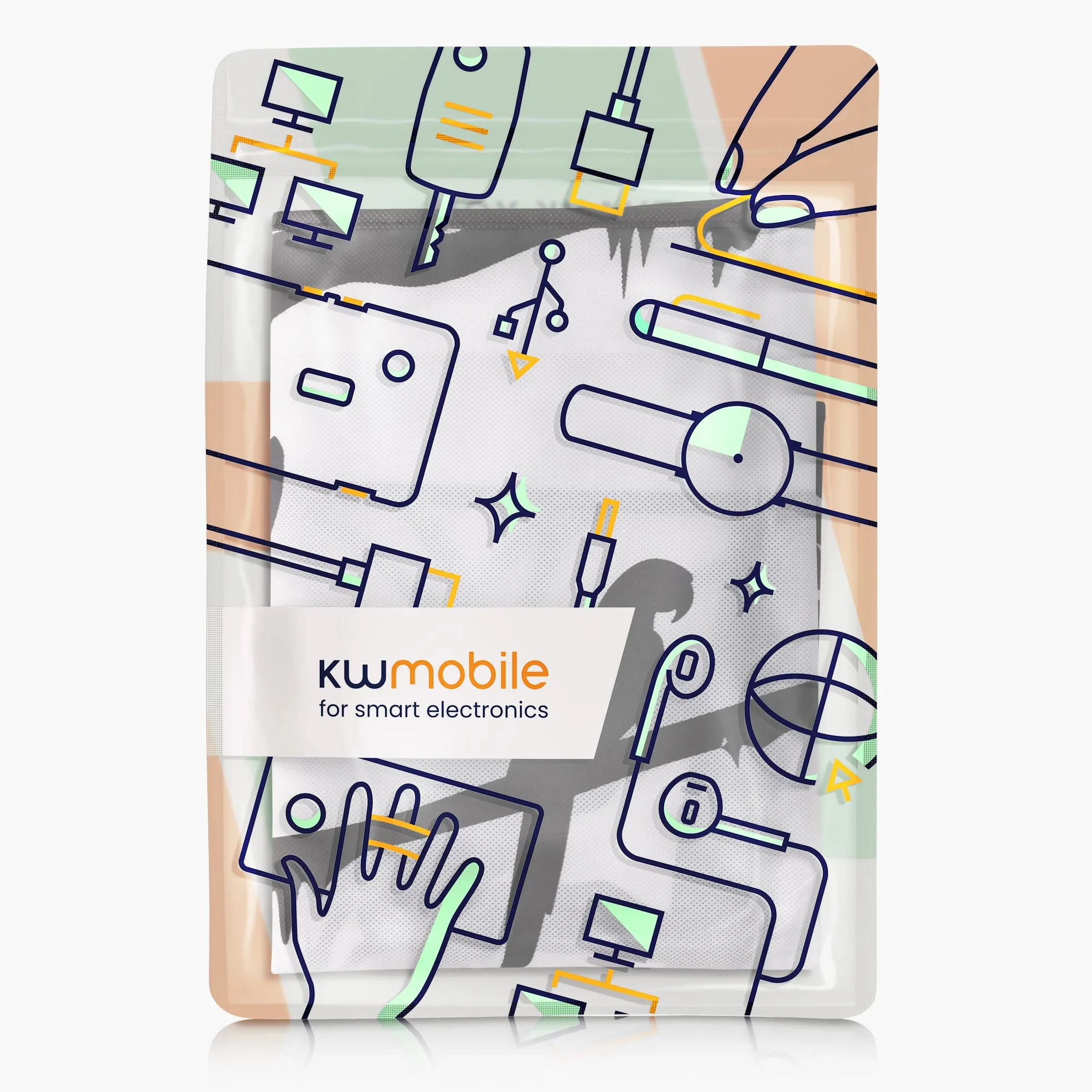 kwmobile 31-32" monitor Cover - Protezione Monitor PC Antipolvere Schermo Computer - Custodia Protettiva Relax nella Giungla