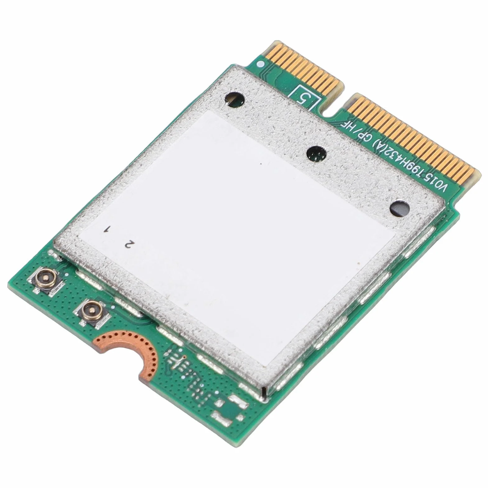 SIXRUN QCNCM865 Modulo Adattatore WiFi 7, Scheda di Rete Wireless M.2 NGFF, PCB Tripla Banda 2,4 GHz 5 GHz 6 5,8 Gbps 2x2 MU MIMO per 11 PC Laptop Gaming Streaming