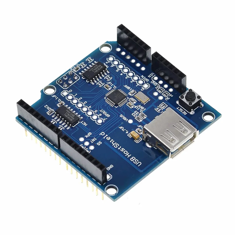 Host Shield USB for Arduino UNO MEGA ADK Compatible for Android ADK DIY Electronic Module Board