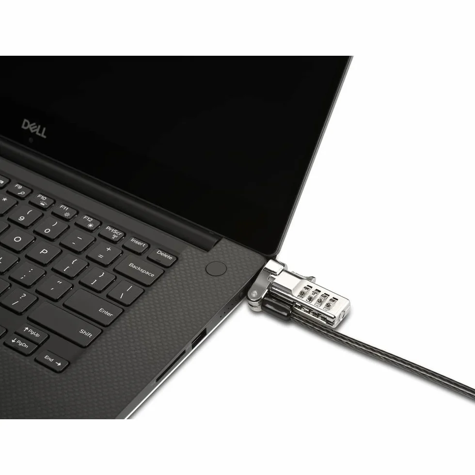 Kensington K62316WW - Kit di blocco per computer portatile, universale, 3 in 1, con cavo flessibile in acciaio al carbonio, 1,8 m