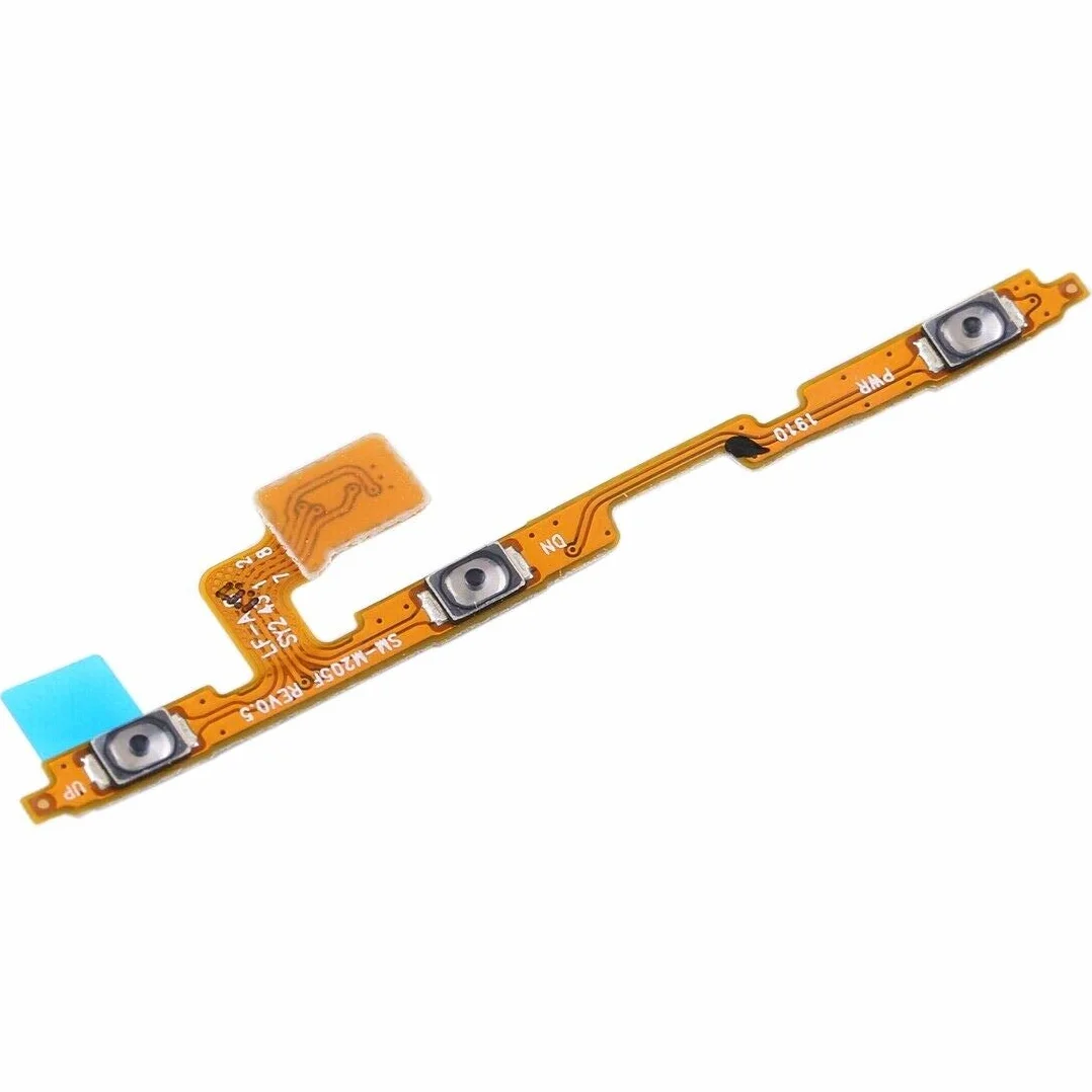 Ricambio compatibile con SAMSUNG GALAXY A20E A202F A202 flat flex circuito interno switch key pulsante accensione tasto power on off volume controllo tasti laterali