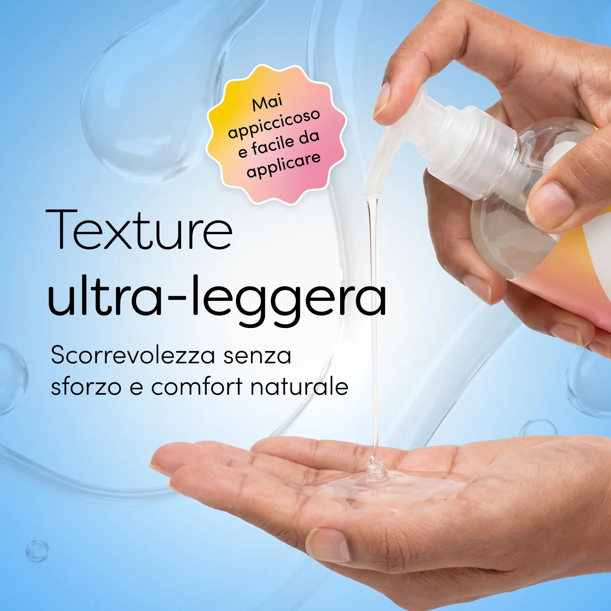 Ignite Lubrificante intimo a base di acqua 250ml - Gel lunga durata senza fragranze, parabeni, pH bilanciato, vegano