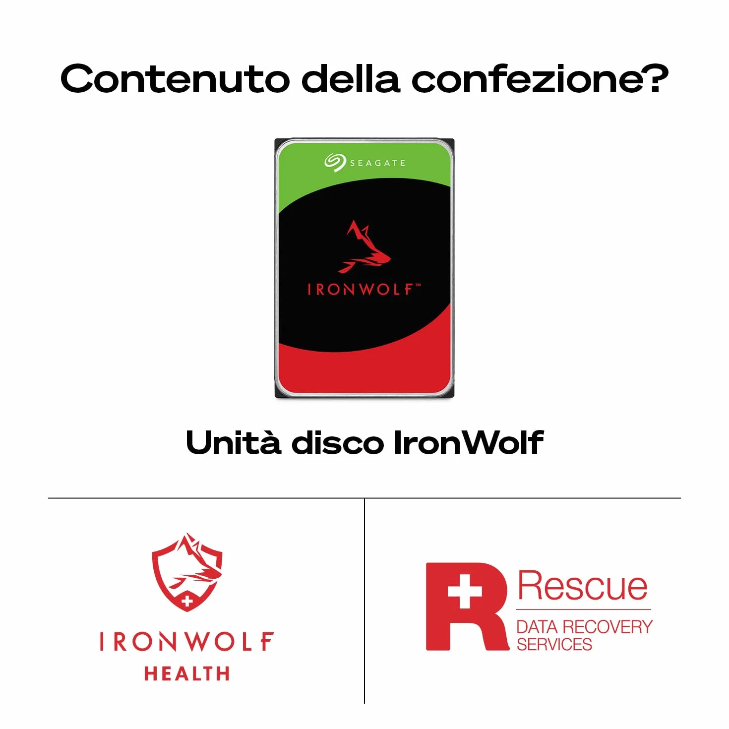 Seagate IronWolf 4TB 3.5" SATA 6 Gb/s 7200 RPM Dysk Wewnętrzny NAS RAID ST4000VNZ06