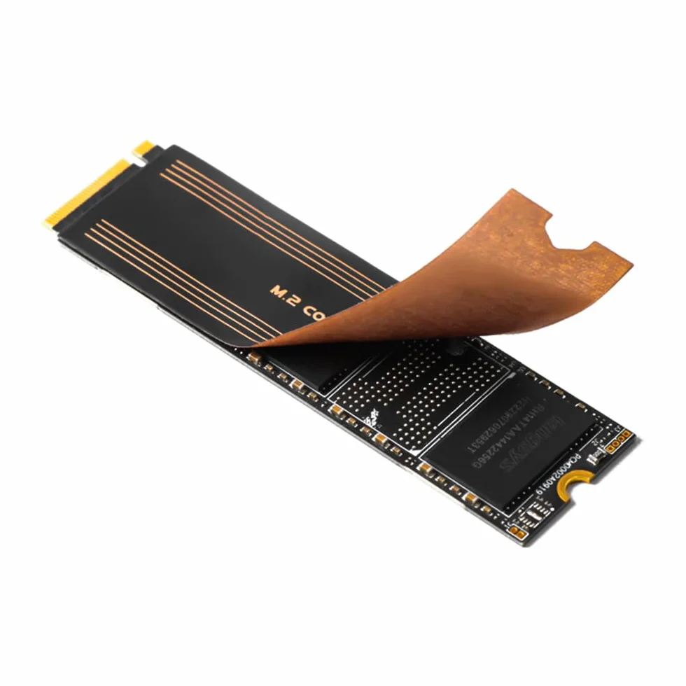 2 Pezzi M.2 2280 SSD Adesivo di Raffreddamento Radiatore in grafene per Laptop NVMe NGFF 2280 SSD